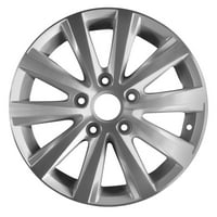 Преиспитано ОЕМ алуминиумско тркало, машинско и сребро, се вклопува во 2012 година- Volkswagen Jetta