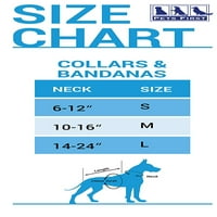 Миленичиња прва НФЛ Сиетл Seahawks Dog Bandana со јака - лиценцирана, рефлексивна, прилагодлива бандана за