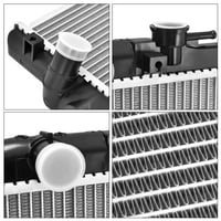 Edkingdomus radiator компатибилен со Acura TL база 3.2L V алуминиумско јадро