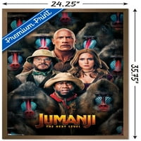 Jumanji - клучен постер за уметности, 22.375 34