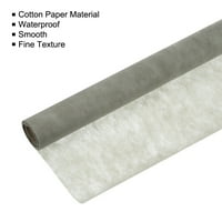 Уникатни поволни цени 30 -тина цветна хартија за завиткување букет водоотпорен пакување памук сива боја