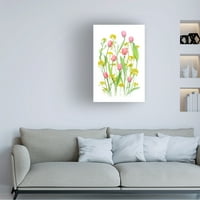 Светла уметност на светлиот пролетни цвеќиња на Лидија Jacејкобс