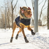 Парка за кучиња миленичиња ложа со аспиратор зимски палто еластофит технологија ветерно водоотпорна облека