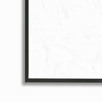Ступела мека пастелна акварел пастиш Апстрактна слика црна врамена уметничка печатена wallидна уметност