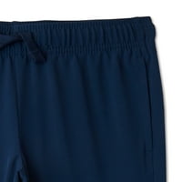 Атлетски дела момчиња ткаени панталони за истегнување, 2-пакувања, големини 4- & хаски