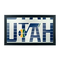 Огледало со врамено лого - Град - Јута џез