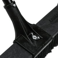 Libman 18 Цела намена за повеќе површински метли, црна прашок обложена челична рачка за миленичиња миленичиња