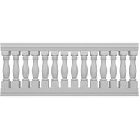 Ekena Millwork 40 H 8'l Fiberthane Ambarty Unassembled Balustrade Ride Chit, Style D.