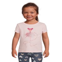 Garanimals Toddler Girl Graff Graphic T-Shirt, големини 18M-2T