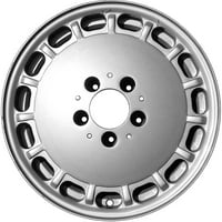 Преиспитано ОЕМ алуминиумско тркало, средно сребро, се вклопува во 1985- Мерцедес 190Д