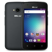 Обновен Blu Dash L D250U отклучен GSM со двојно-SIM Quad-Core Android телефон-црна