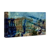 Студио Wynwood Printed Town & City Canvas Art Print