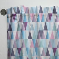 DesignArt 'Триаголни форми Colourfields xiii' модерен панел за завеси