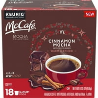 Колекција McCafe Mocha Collection Cinnamon Mocha Keurig K-Куп кафе-парчиња, кутија за КТ