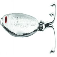 Gibbs Minnow lure, Chrome, 3-унца, тврди мамки