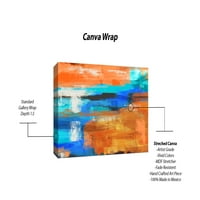 Living Coral Sainting Canvas Canvas Art Print