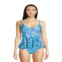 Topенски на Никол Милер, Tiered Ruffle Tankini Top