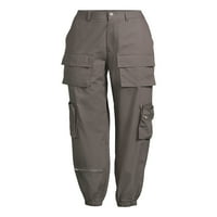 Товарни панталони Лив и Лоти Јуниорс со патенти, големини S-XL