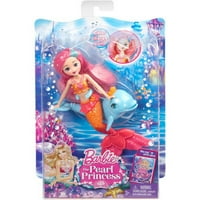 Барби бисер принцеза сирена кукла и морско милениче со еднорог