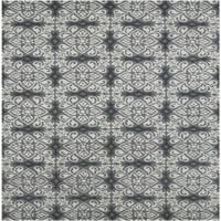5 x8 0,5 килим во сива волна
