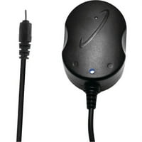 Полнач за автомобили во Verizon Micro -USB со калем кабел - црна