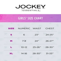 Jockey® Essentials Girls Potton Struship Bikini долна облека - Пакет, големини S -XL