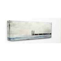 СТУПЕЛ ИНДУСТРИИ Апстрактна океанска крајбрежна бродска плоча за сликање платно wallидна уметност од Кимберли Ален