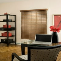 Richfield Studios 2.5 Fau Wood Blinds, Maple