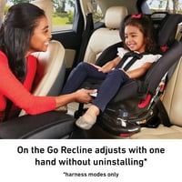 Graco Recling N 'Ride 3-во-кабриолет седиште за автомобили, Марфи Блек