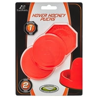 Power Play Pro 84 Внатрешна табела за хокеј на воздухот со Sports Sports Sports Deluxe Power Pucks - Пак - портокал