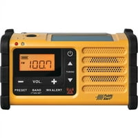 Sangean® Am FM Time Crank Radio со