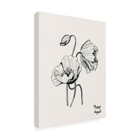 Грејс Поп „Годишни цвеќиња VIII“ платно уметност