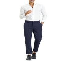 Уникатни поволни цени за вертикални ленти за мажи со рамни предни панталони со чино