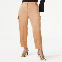 Scoop женски сатенски панталони со заштитени панталони, големини XS-XXL