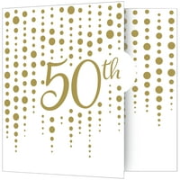 Покани за 50 -годишнина од злато, брои