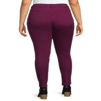 Terra & Sky Women's Plus Size Skinny Flyss