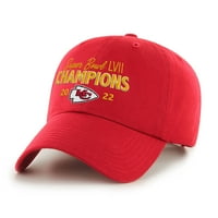 Началници на Црвениот Канзас Сити Супер Боул ЛВИИ шампиони Исчистете ја прилагодливата капа