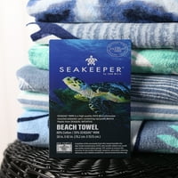 Памук за крпи од плажа Seakeeker и моринска пластика, сина годишнина од желка