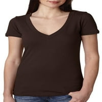 Женска маица со длабока врат