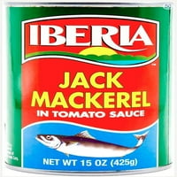 Иберија иб Jackек Мекерел во сос од домати Оз
