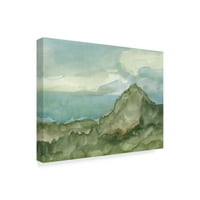 Трговска марка ликовна уметност „Плеин воздушен планински поглед на планината i“ платно уметност од Итан Харпер