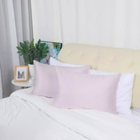 Уникатни поволни цени сет на свилени сатенски перници за перници од лаванда сива кралица