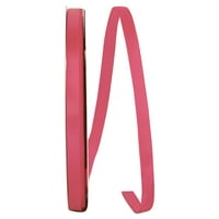 Reliant Ribbon Single Face Satin Сите прилика Шокантна розова полиестерска лента, 3600 0,37