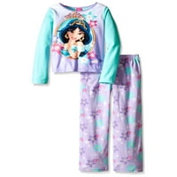 Сет за пижами од 2 парчиња девојки, Детска големина 4-10, Ана Олаф, Големина: 4 5