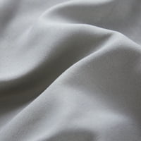 Постави за покривање на креветот Pintuck Duvet Cover со Shams Twin Size Ultra Soft Hypoallergenic Pinch Plate