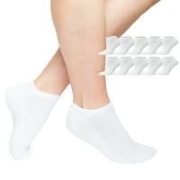 Атлетски работи женски не-пилиња редовни и проширени големини Нема шоу чорап, пакет
