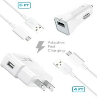 & T ZTE Blade D Charger Брз микро USB 2. Кабелски комплет од IXIR -