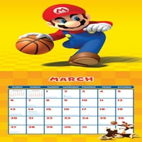 Календар на wallидот на Ендрус Мекмел Супер Марио