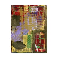 Трговска марка ликовна уметност 'Апстрактна текстура 3' платно уметност од студио за пита од цреша