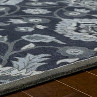 Уметнички ткајачи Кембрај Сина 4 '6' Традиционална апстрактна област килим